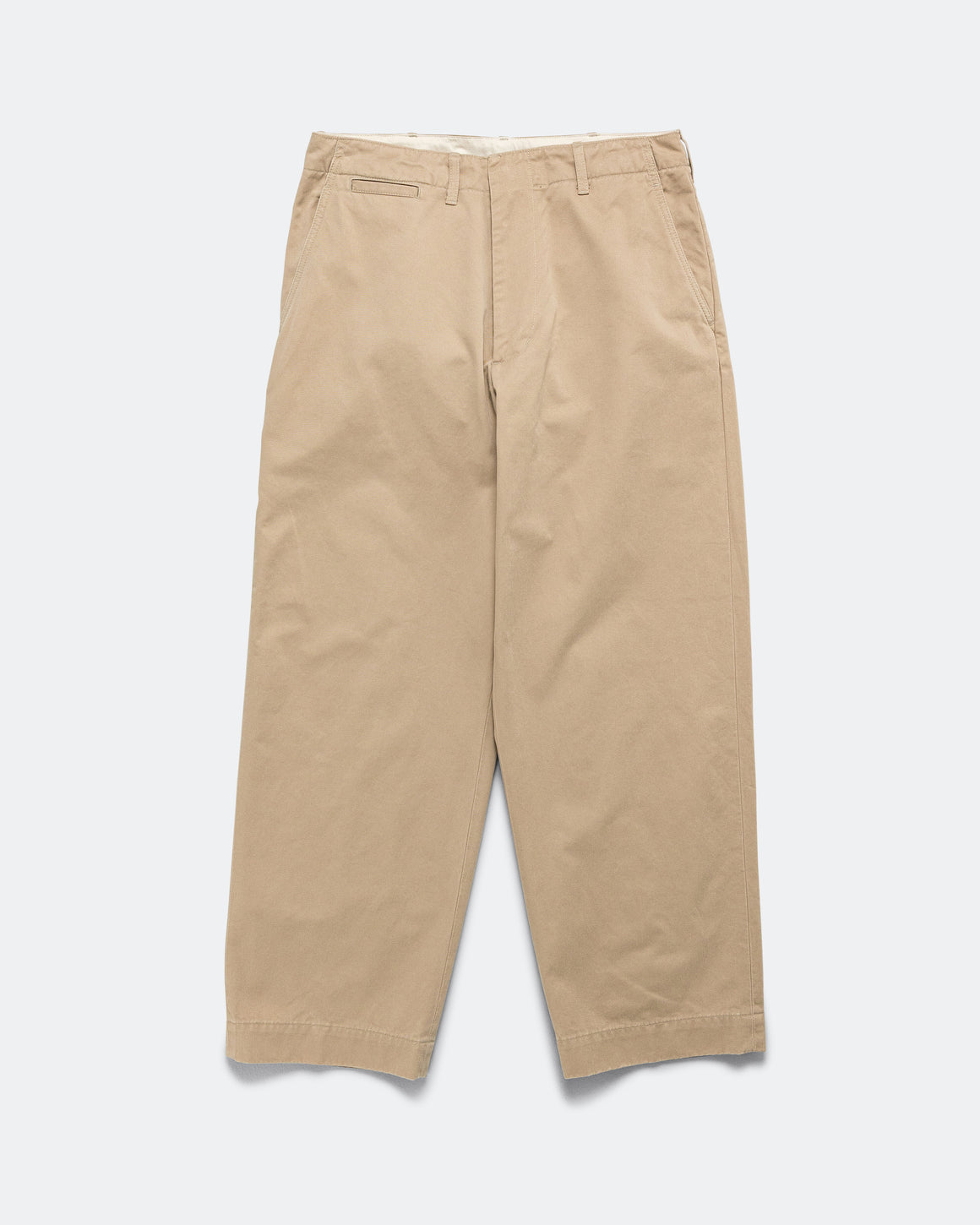 Beams Plus - WORK Trousers 60/2 Twill - Beige - UP THERE