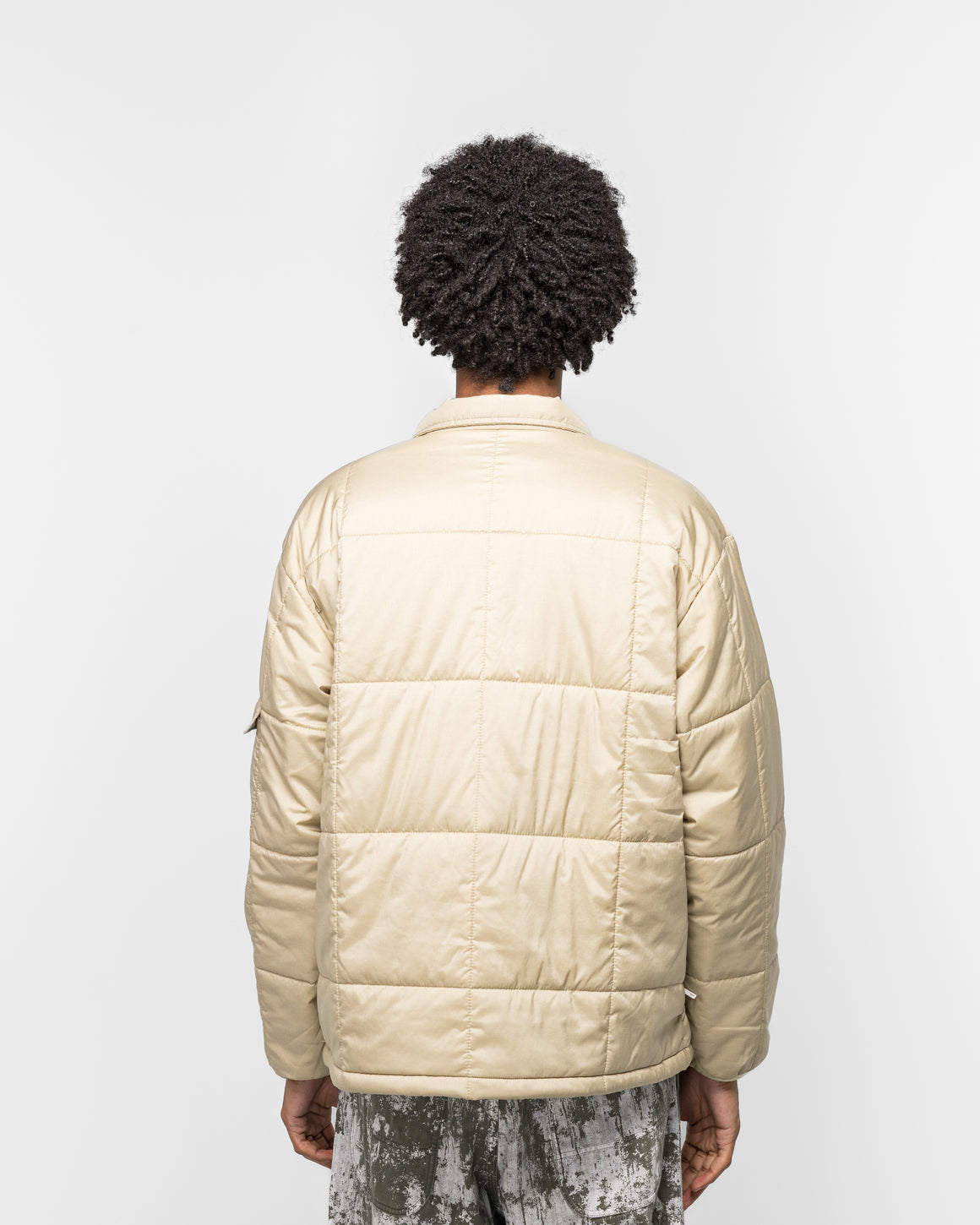 Beams Plus - Puffy Jacket - Beige - UP THERE