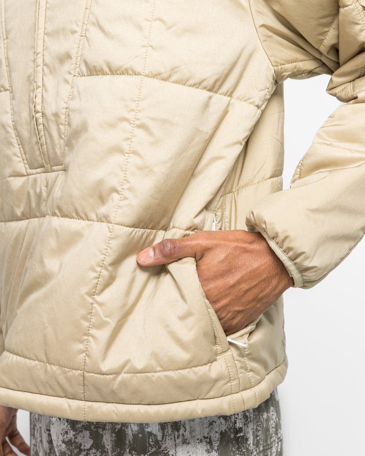 Beams Plus - Puffy Jacket - Beige - UP THERE
