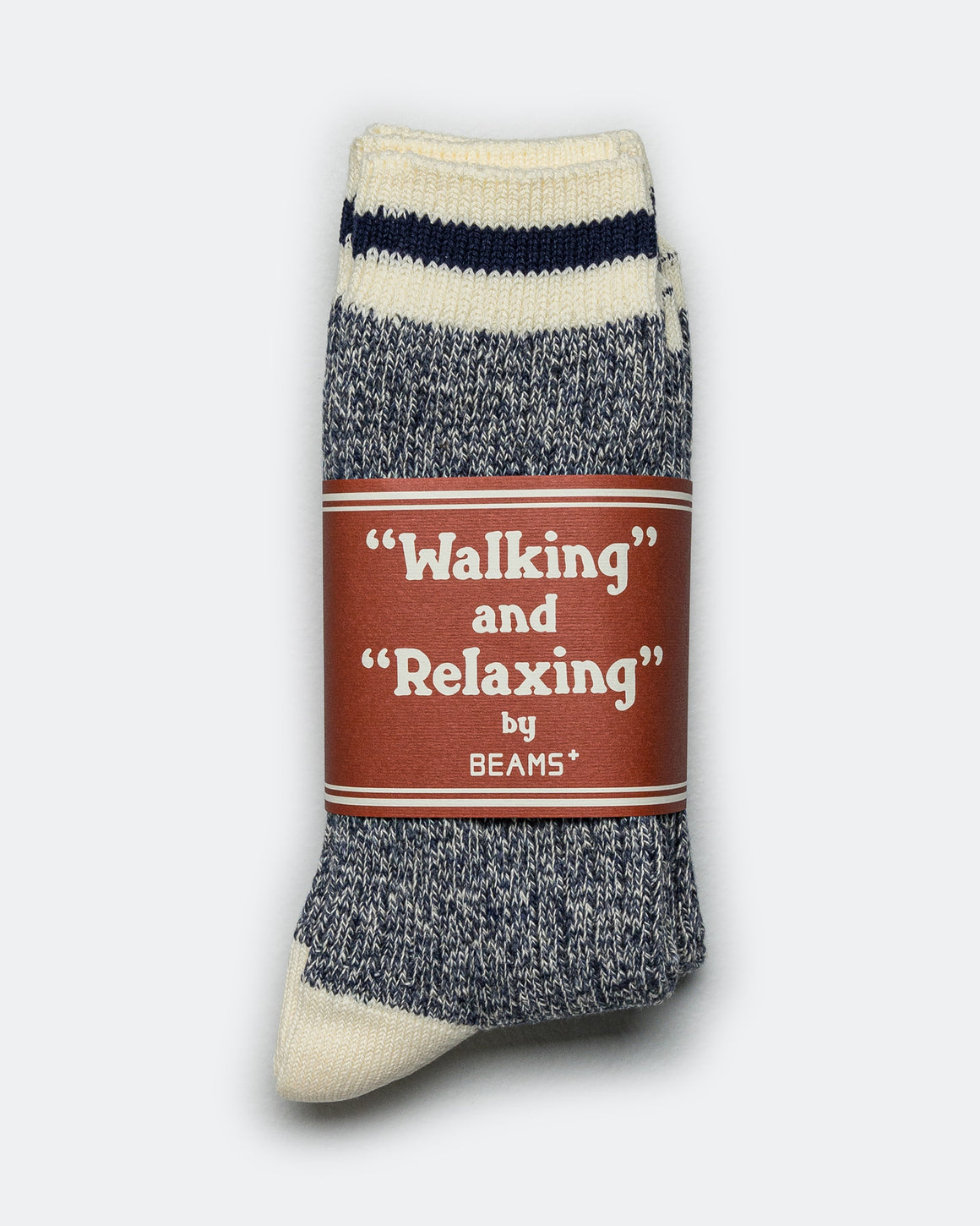 Beams Plus - Rag Socks - New Navy/Navy - UP THERE