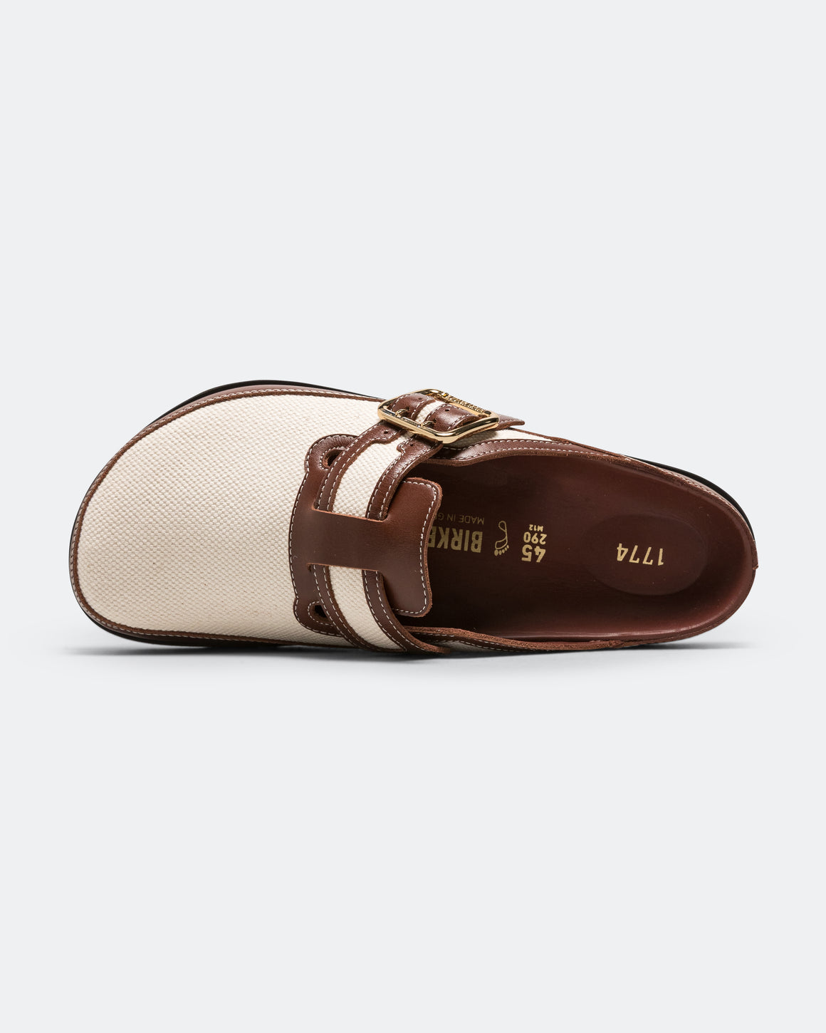 Birkenstock 1774 - Boston Bold Canvas - Cinnamon - UP THERE