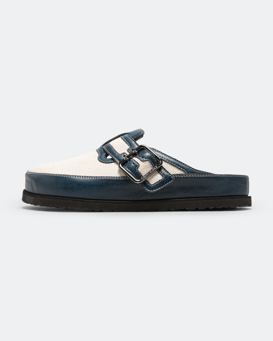 Birkenstock 1774 - Boston Bold Canvas - Midnight Navy - UP THERE