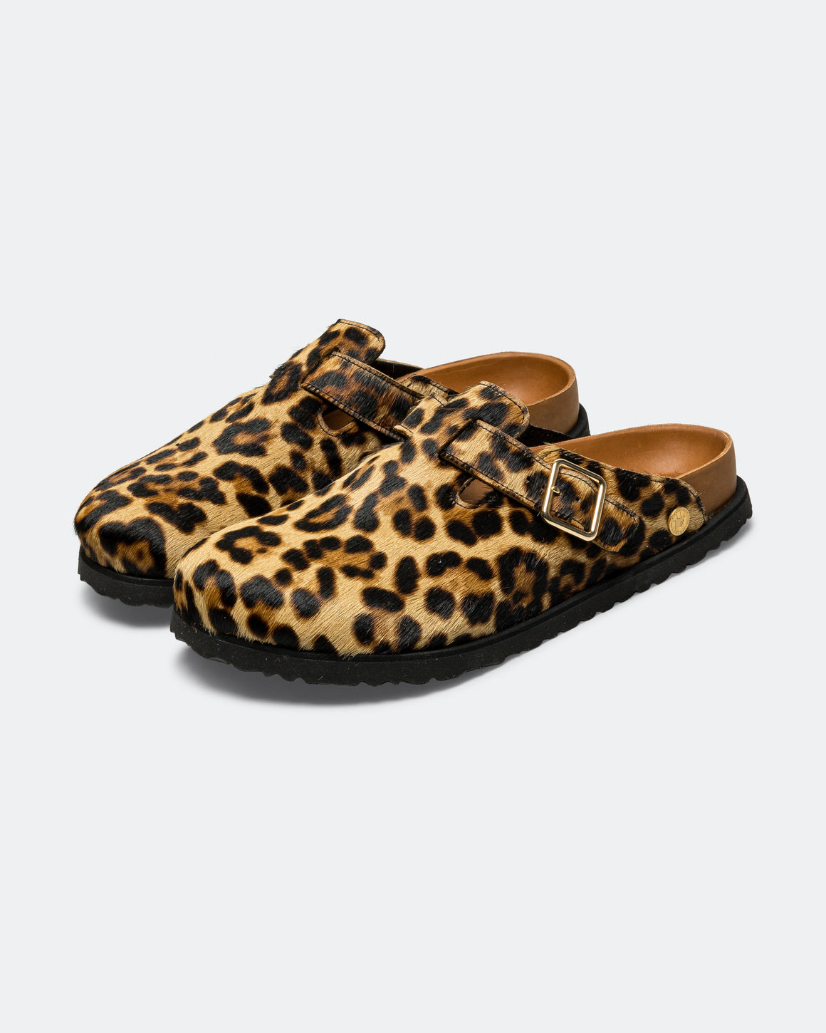Birkenstock 1774 - Boston Pony Hair EXQ - Leopard - UP THERE