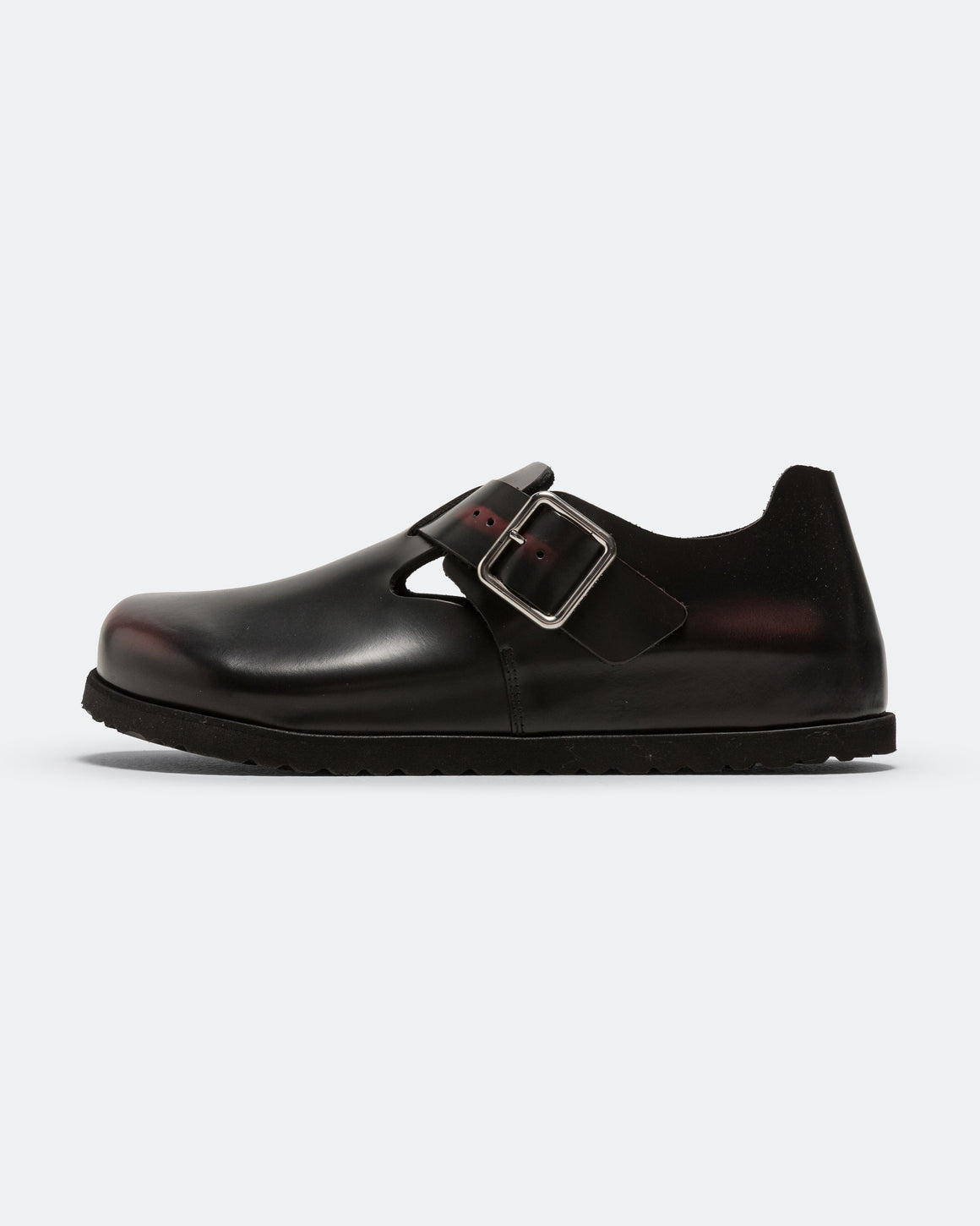 Birkenstock 1774 - London Brushed Highshine Leather EXQ - Black - UP THERE