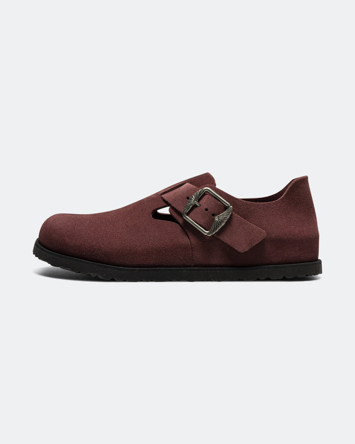 Birkenstock 1774 - London Suede - Deep Burgundy - UP THERE