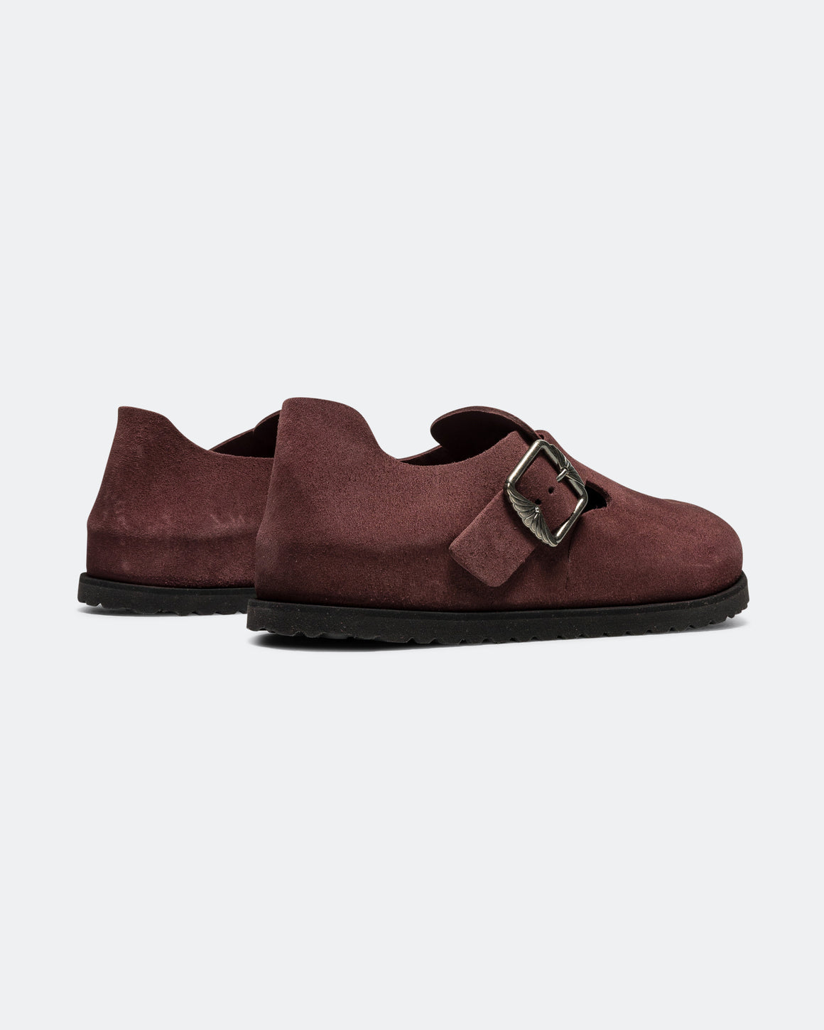 Birkenstock 1774 - London Suede - Deep Burgundy - UP THERE