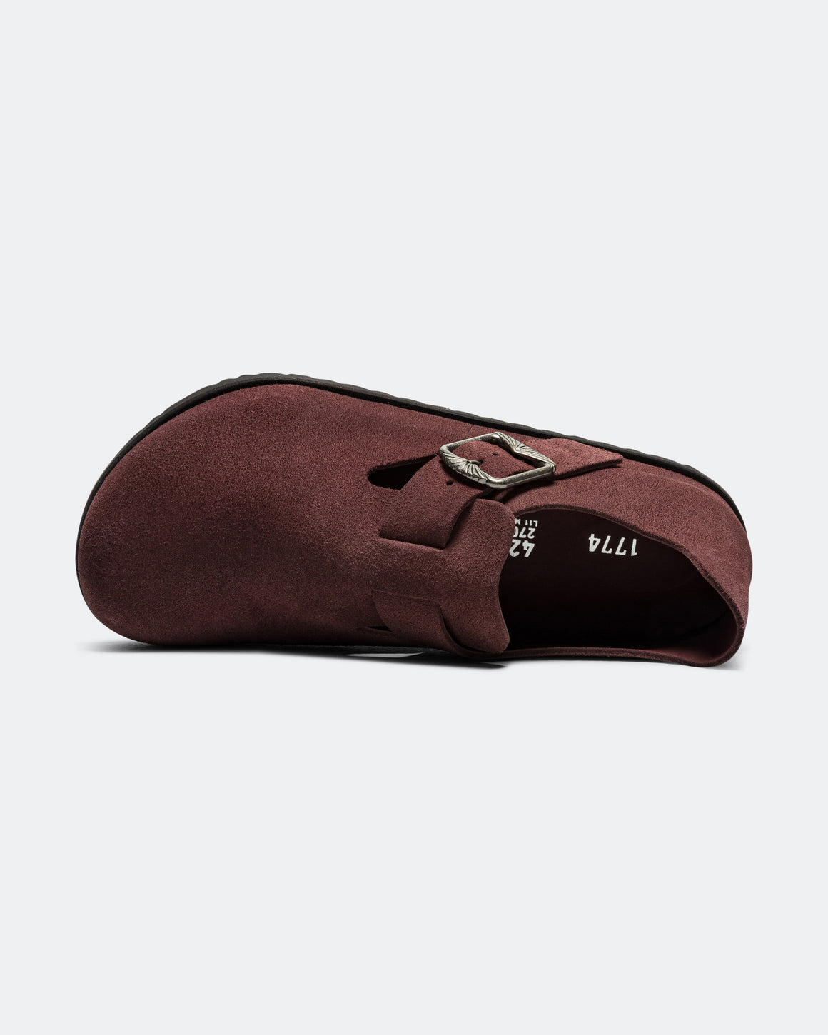 Birkenstock 1774 - London Suede - Deep Burgundy - UP THERE