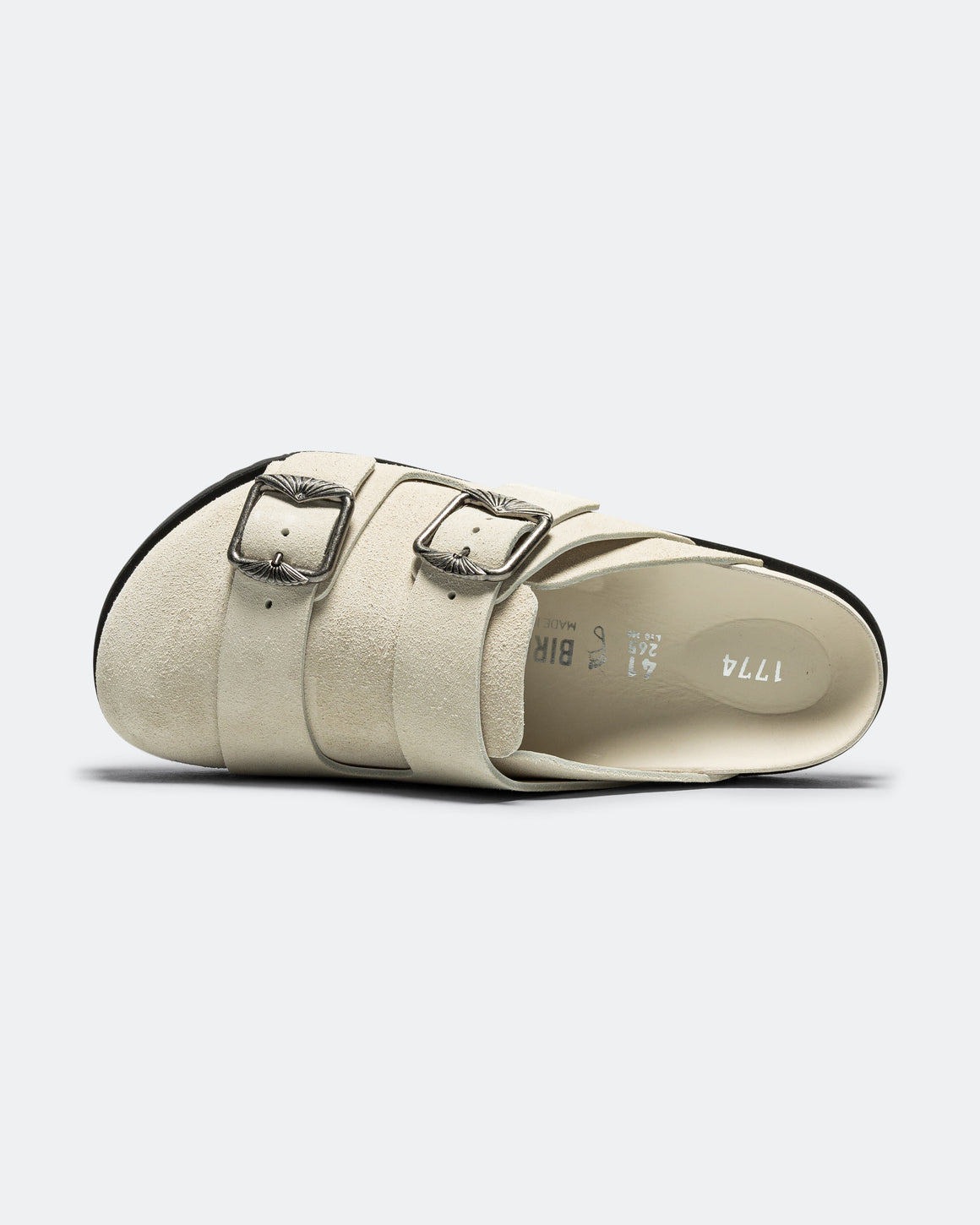 Birkenstock 1774 - 222 West Suede EXQ - Cream - UP THERE