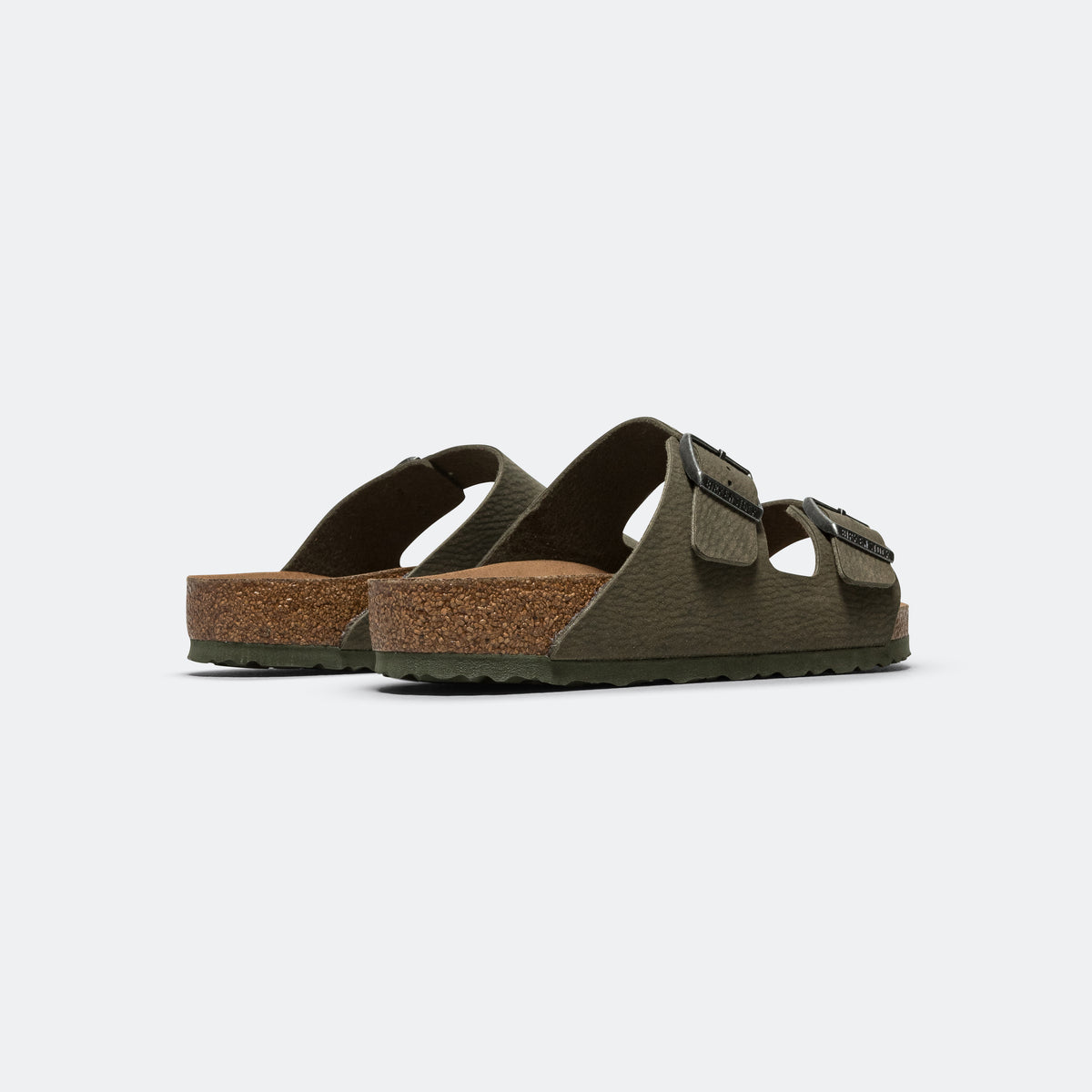 Birkenstock Arizona Vegan - Desert Dust Thyme Birki Buc | UP THERE