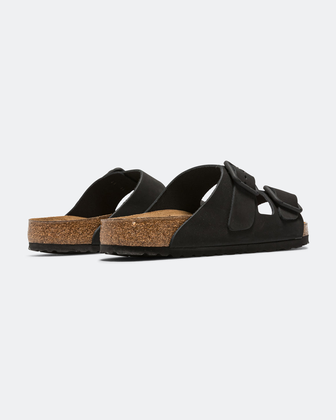 Birkenstock - Arizona Wire Buckle - Black Nubuck Leather - UP THERE