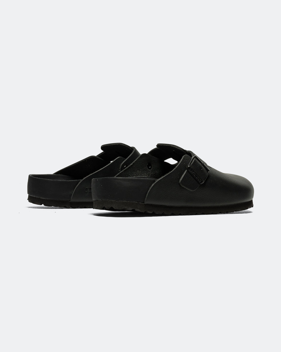 Birkenstock - Boston Exquisite - Black Natural Leather - UP THERE