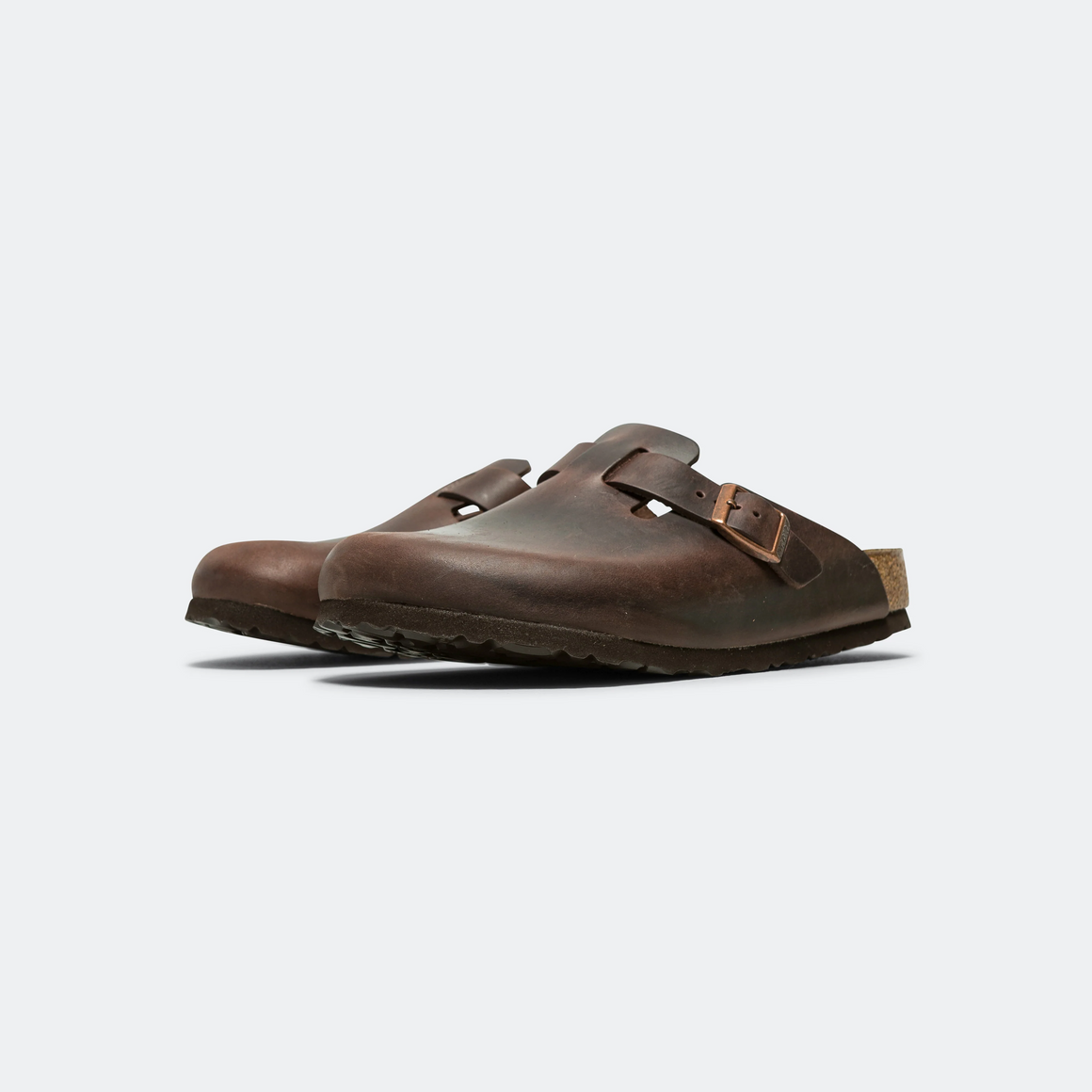 Birkenstock - Boston - Habana Oiled Leather - UP THERE