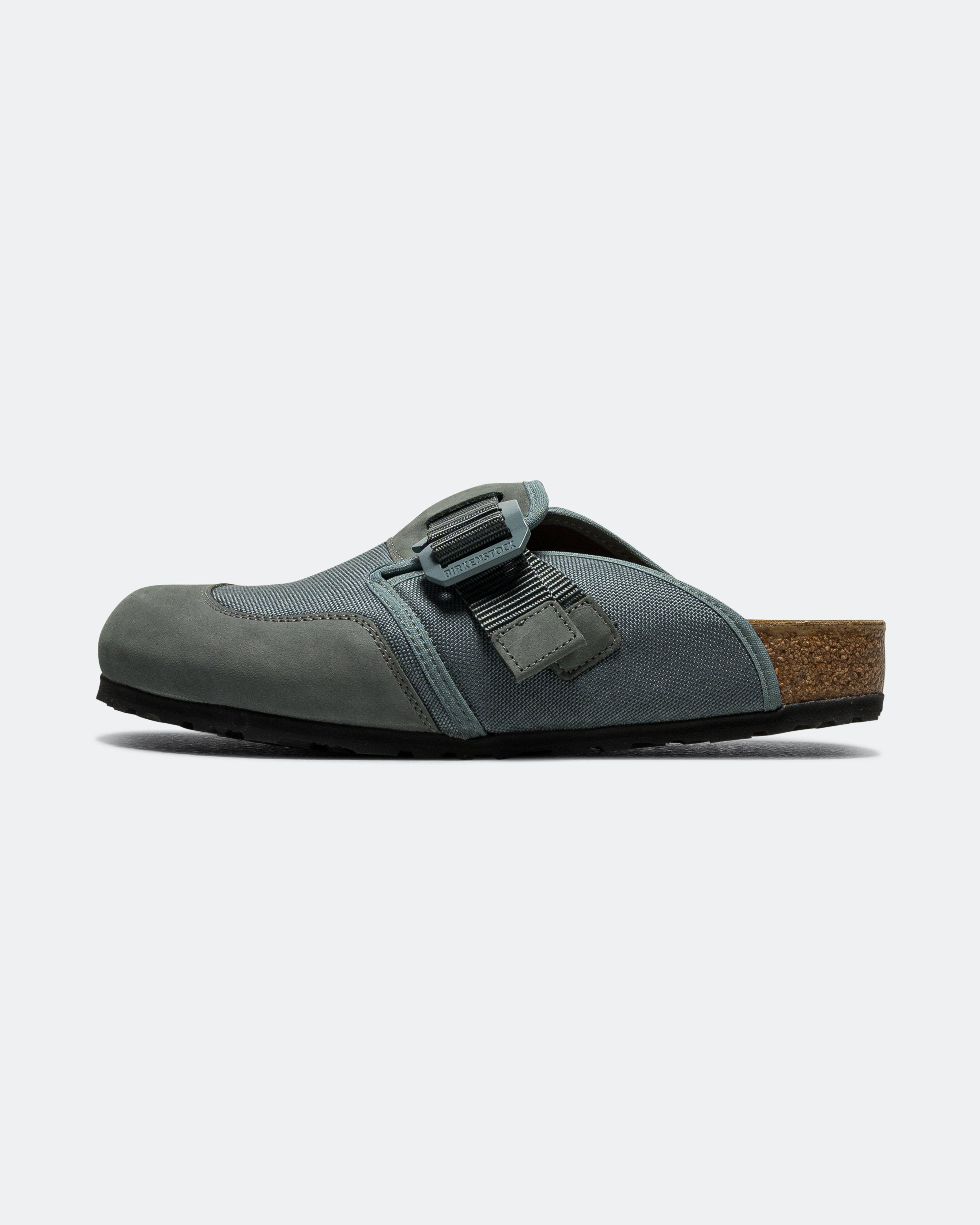 Boston Nova Basalt Grey Textile/Nubuck Leather Regular