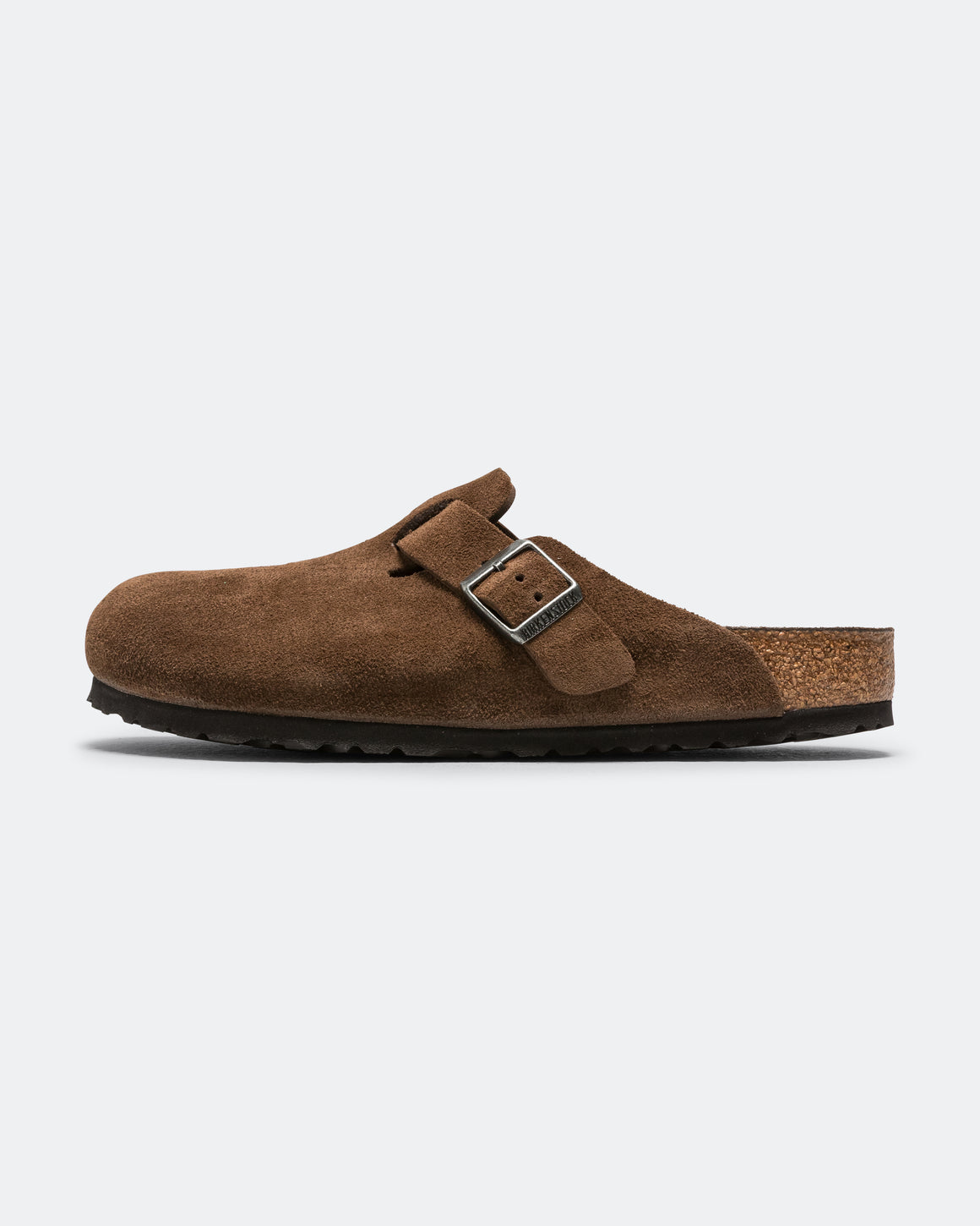 Birkenstock - Boston SFB - Carafe Tonal Footbed Suede Leather - UP THERE