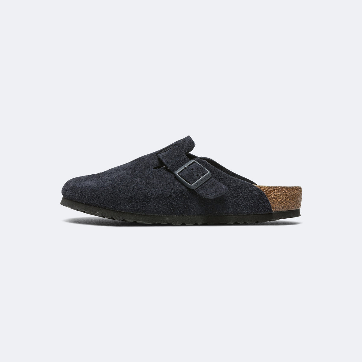 Birkenstock Boston SFB - Midnight Suede Leather | UP THERE