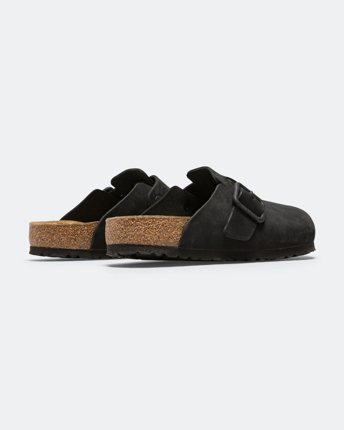 Birkenstock - Boston Wire Buckle - Black Nubuck - UP THERE