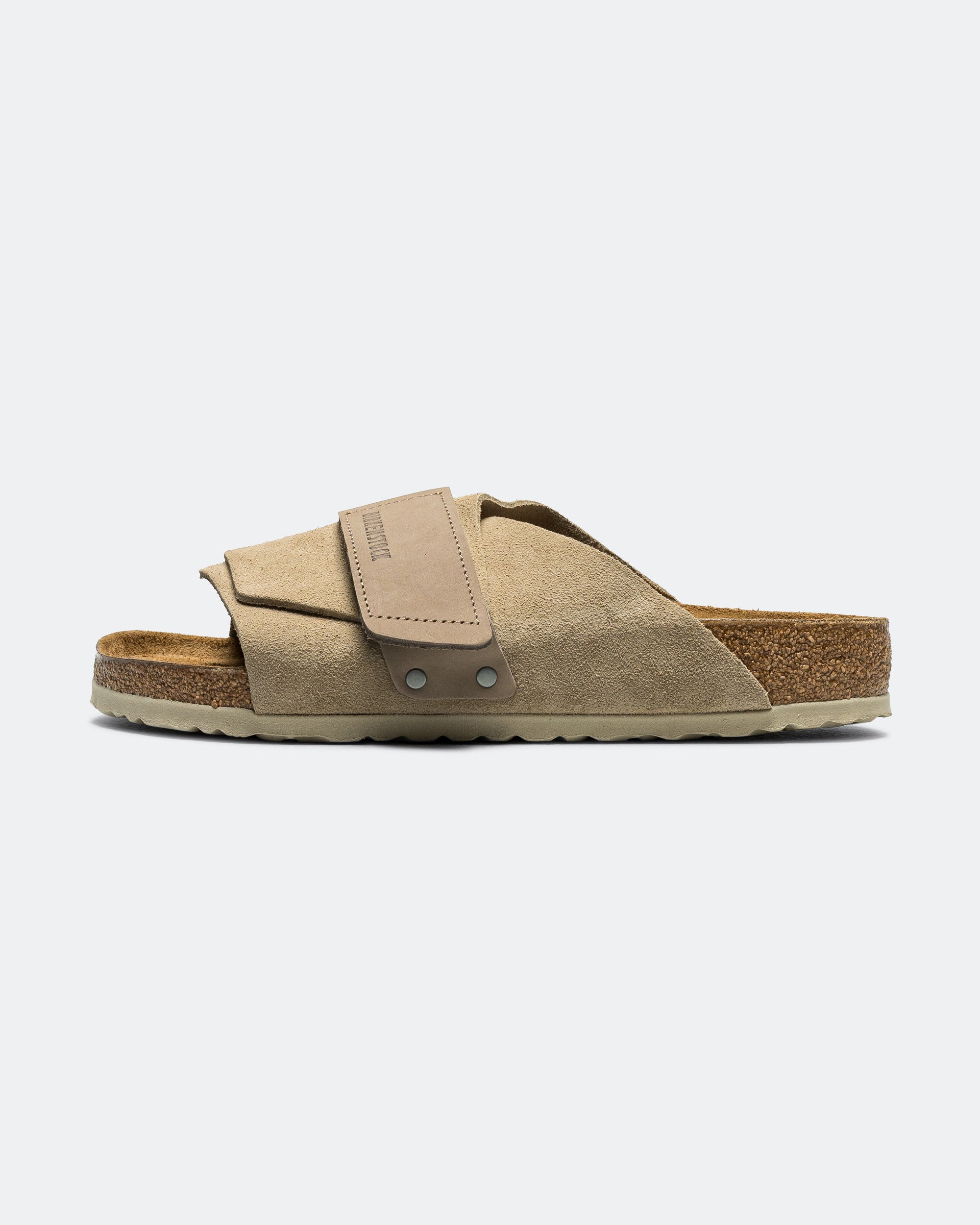 Kyoto - Taupe Suede Leather | UP THERE