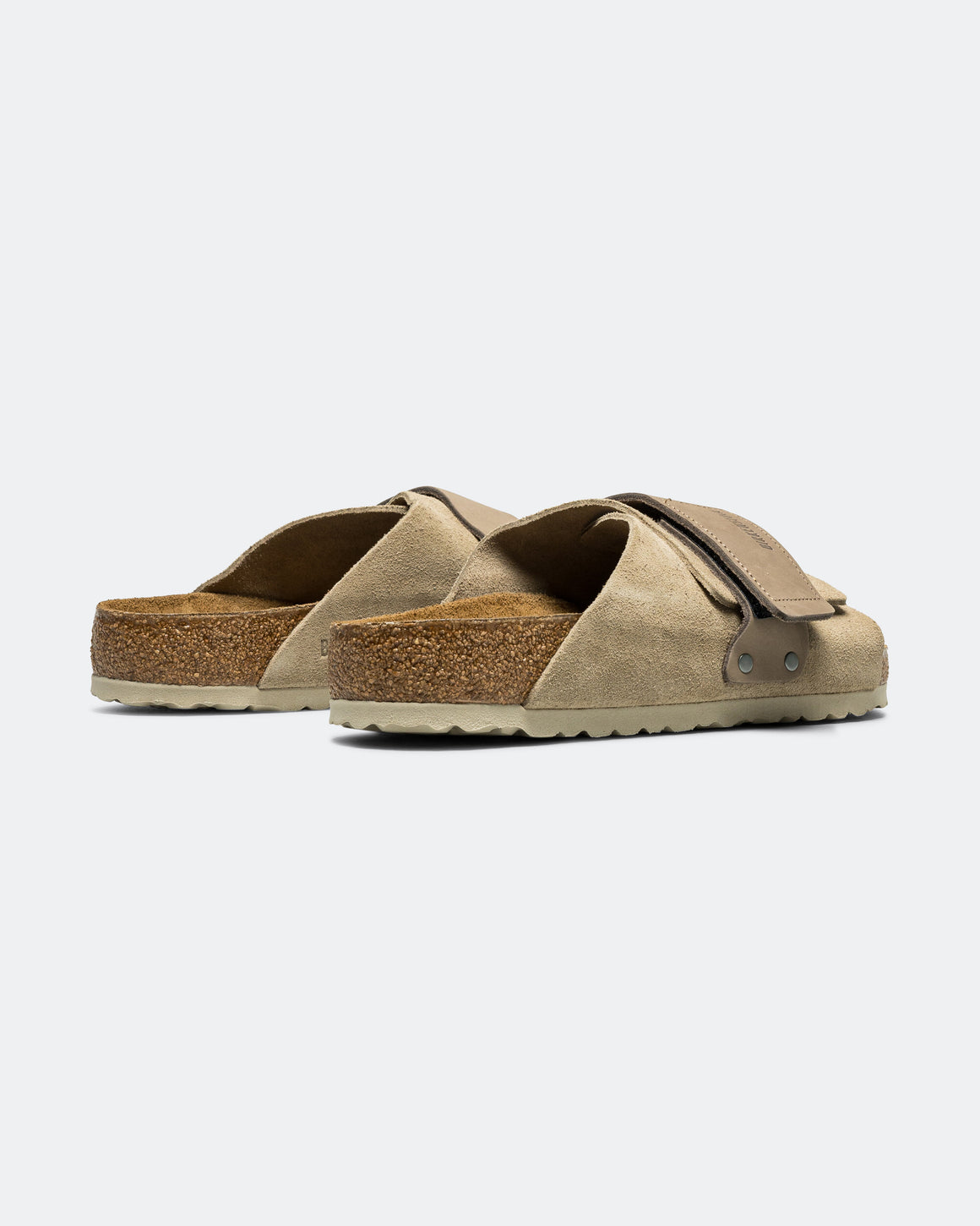 Birkenstock - Kyoto - Taupe Suede Leather - UP THERE