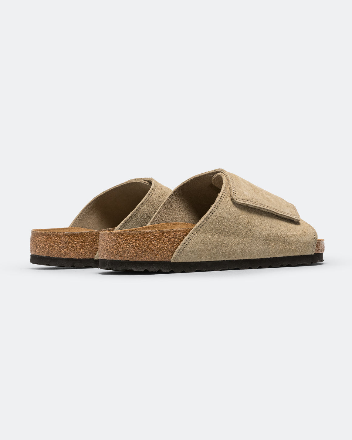 Birkenstock - Solana - Faded Khaki Suede Leather - UP THERE