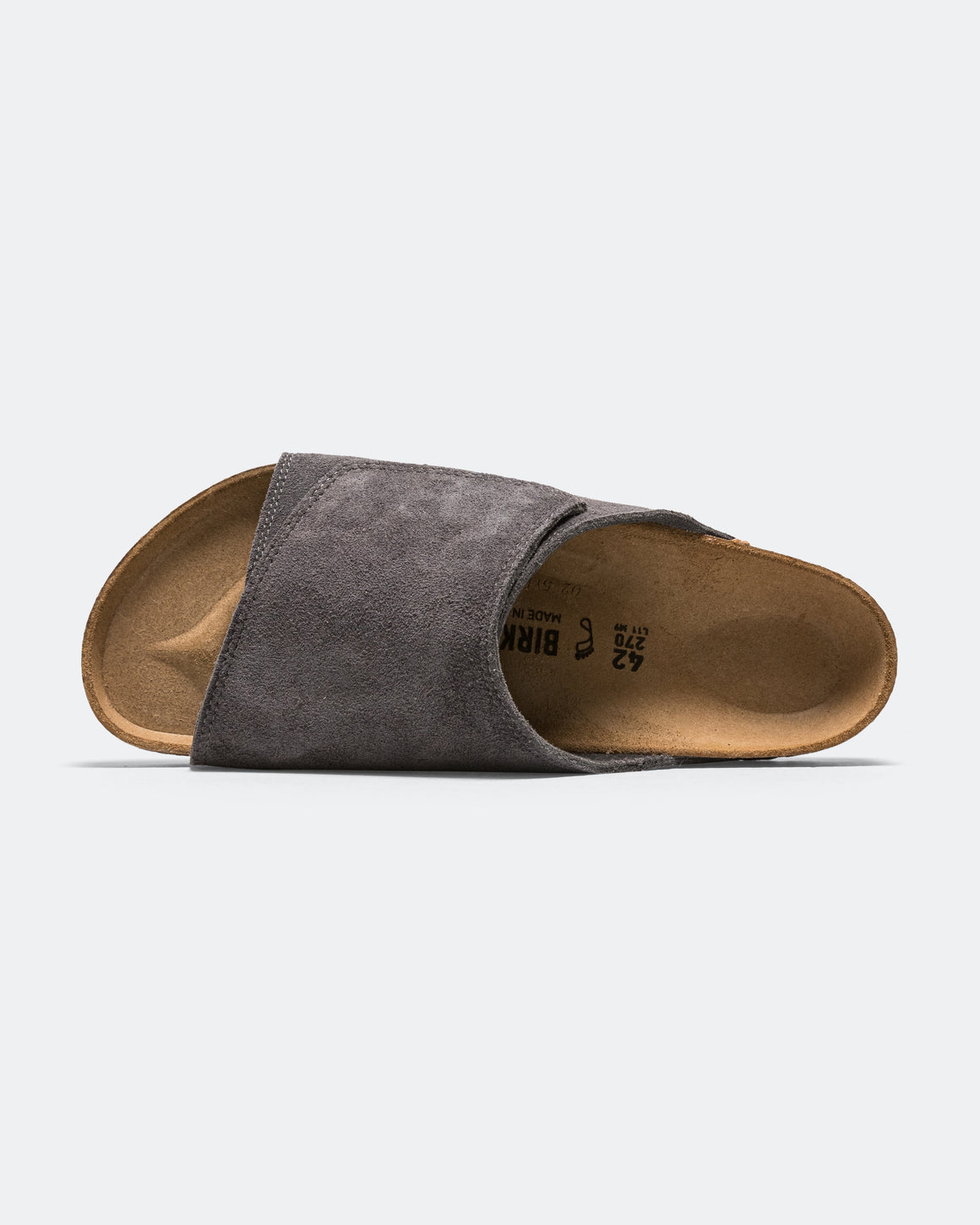 Birkenstock - Solana - Charcoal Suede - UP THERE