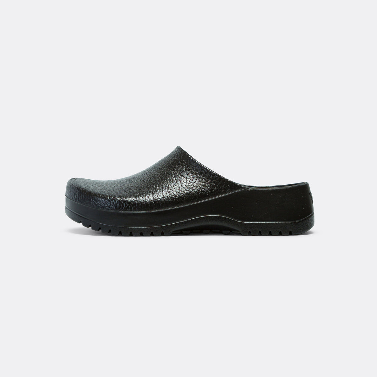 Birkenstock Super Birki - Black Polyurethane | UP THERE