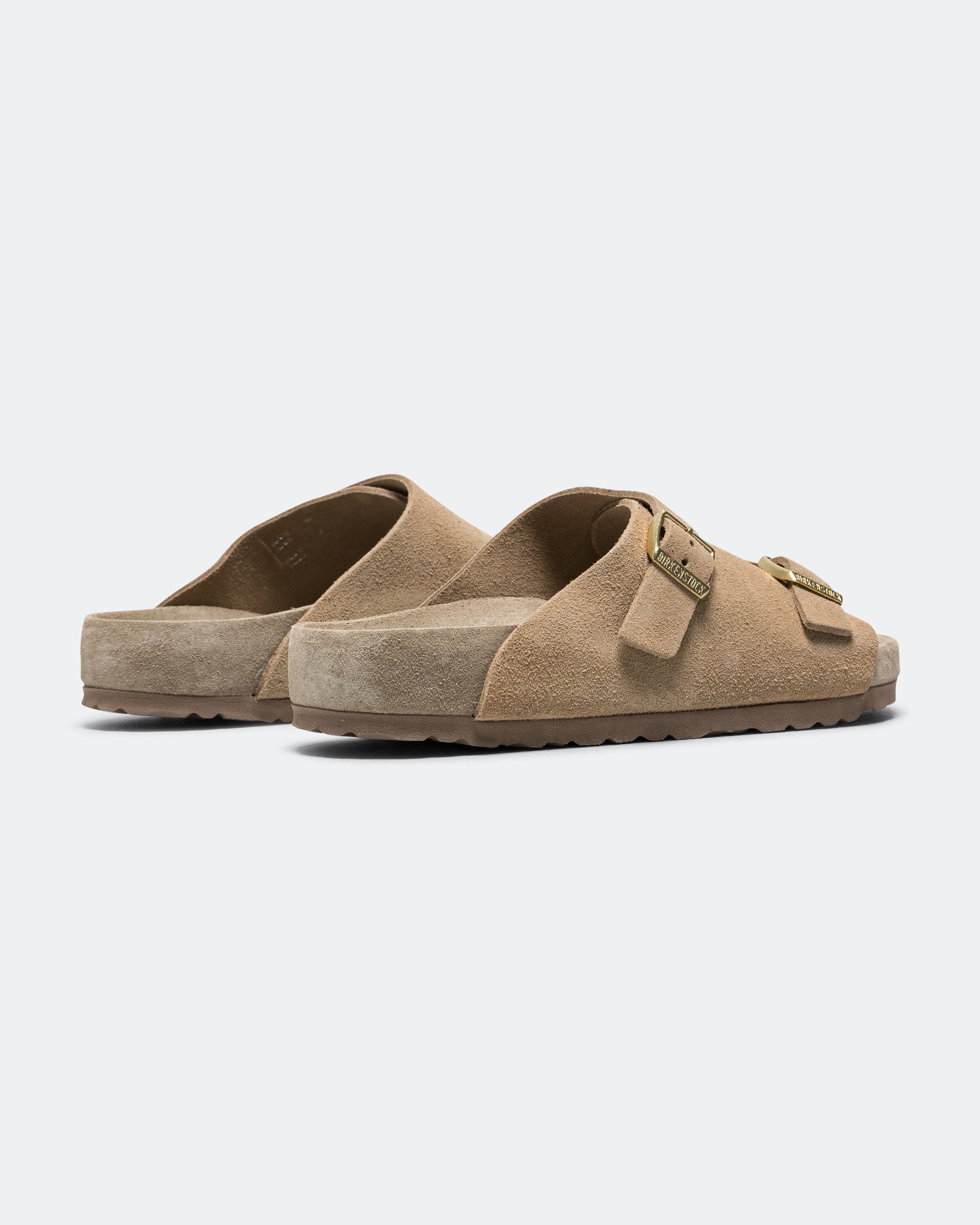 Birkenstock - Zurich Exquisite - Taupe Suede Leather | UP THERE