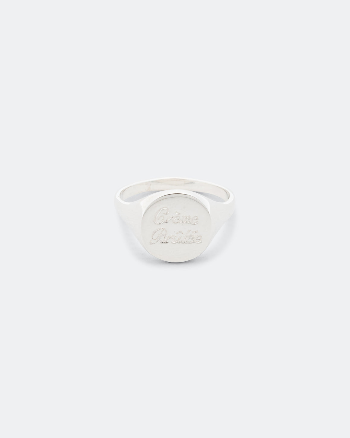 Bleue Burnham - Crème Brulee Signet - 925 Silver - UP THERE