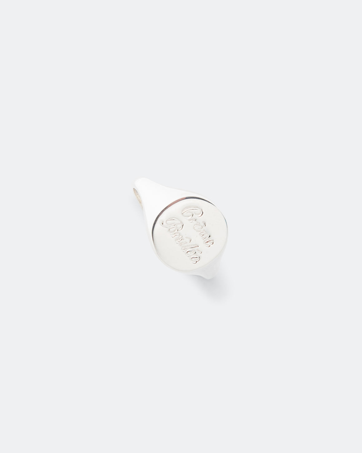 Bleue Burnham - Crème Brulee Signet - 925 Silver - UP THERE