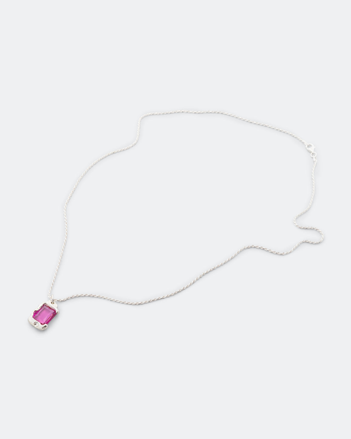Bleue Burnham - Kimchi X Rose Pendant Pink - 925 Silver - UP THERE