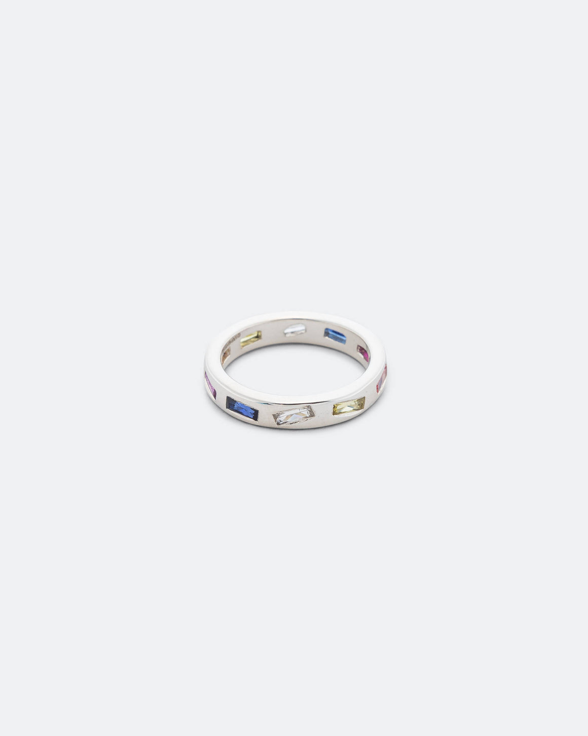 Bleue Burnham - Mini Lotus Ring (Multi) - 925 Silver - UP THERE