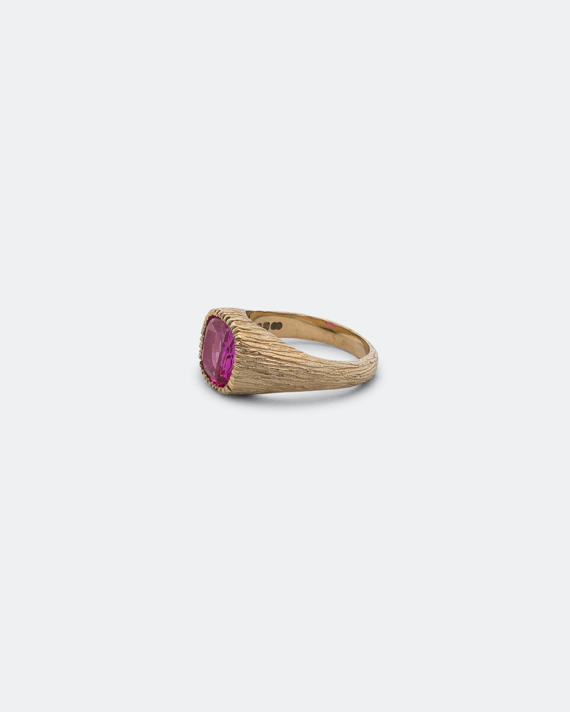 Bleue Burnham - Natures Smile Signet (Pink) - 9K Gold - UP THERE