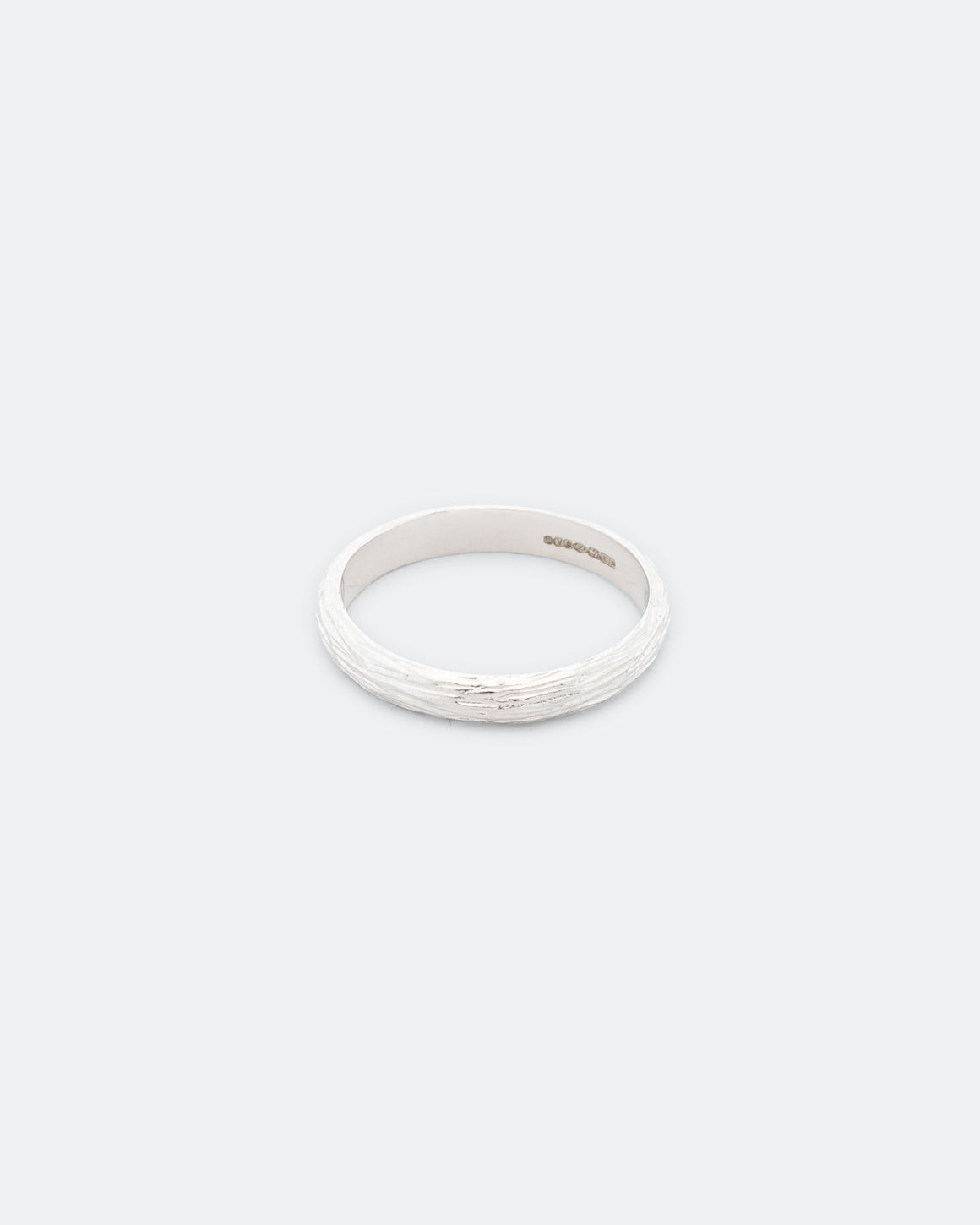 Bleue Burnham - Oak Band - 925 Silver - UP THERE