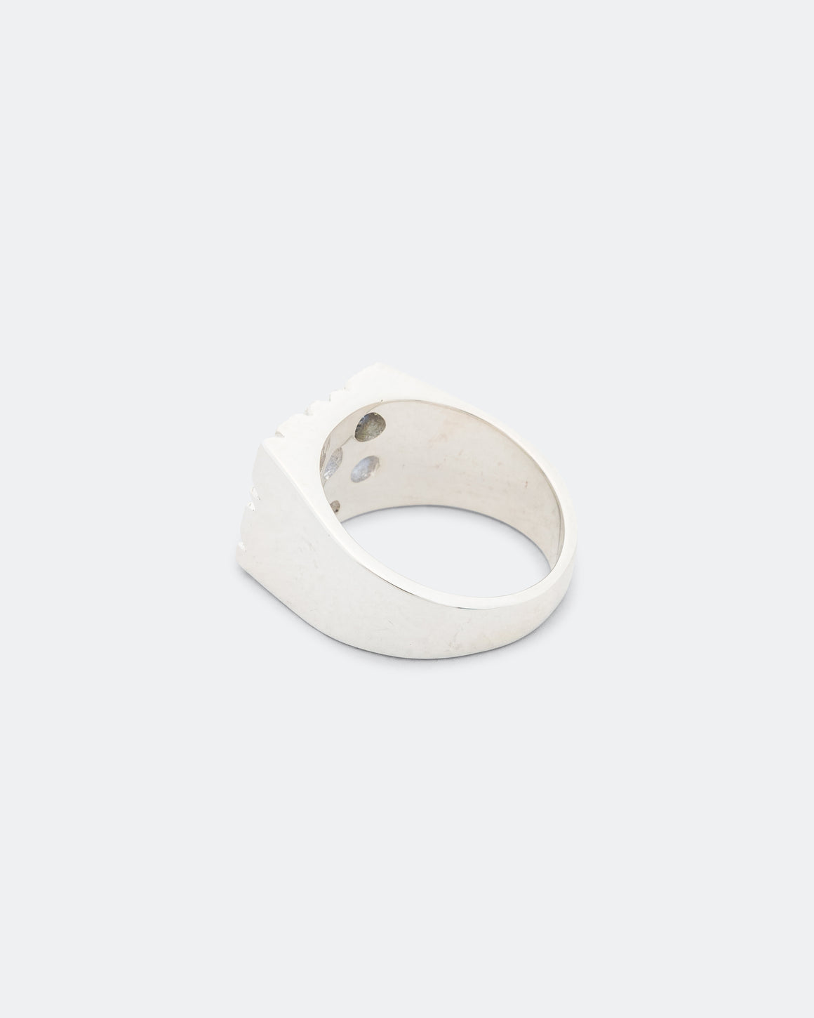 Bleue Burnham - Rose Garden Signet - Blue Sapphire/925 Silver - UP THERE
