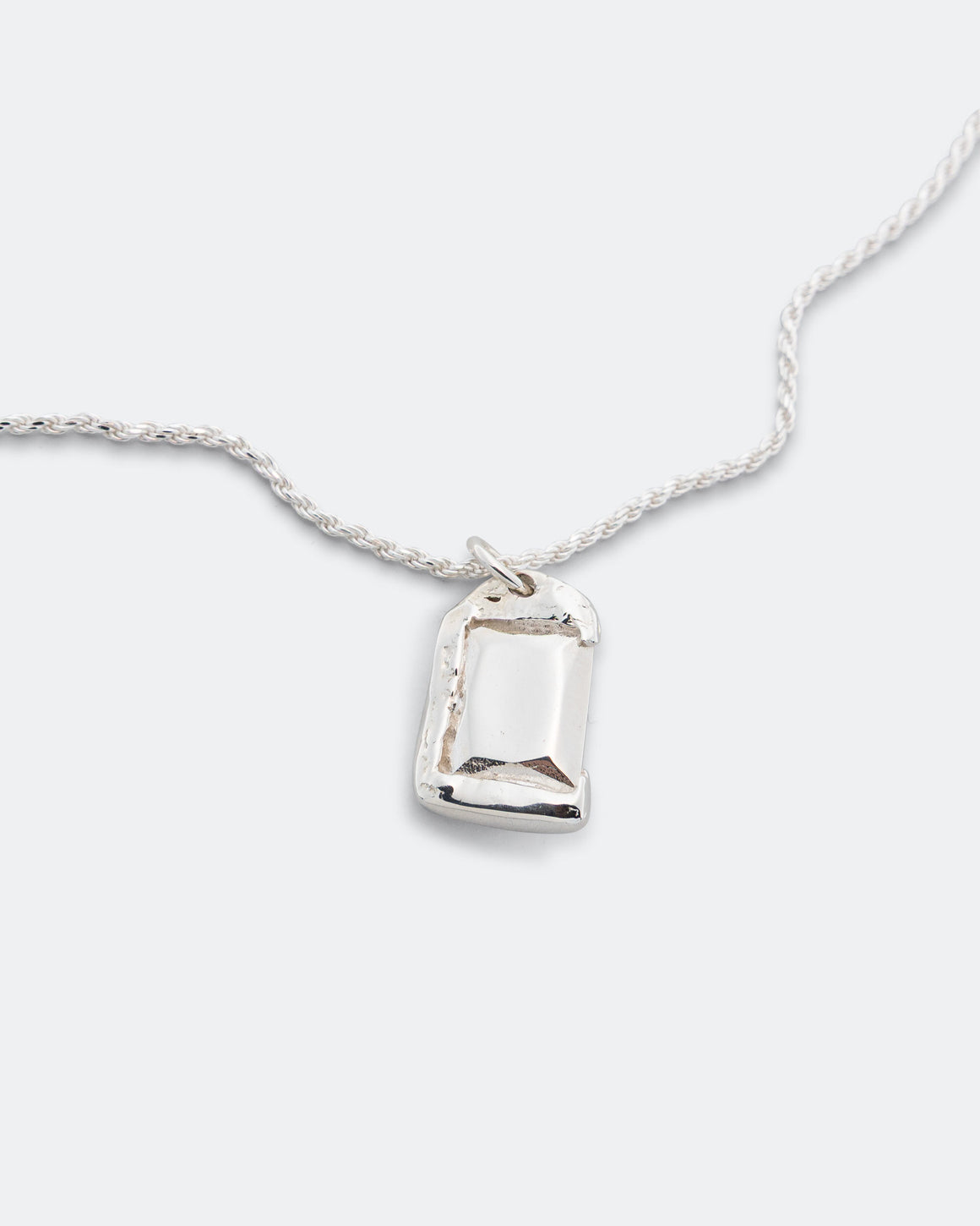 Bleue Burnham - Rose Pendant Impression - 925 Silver - UP THERE
