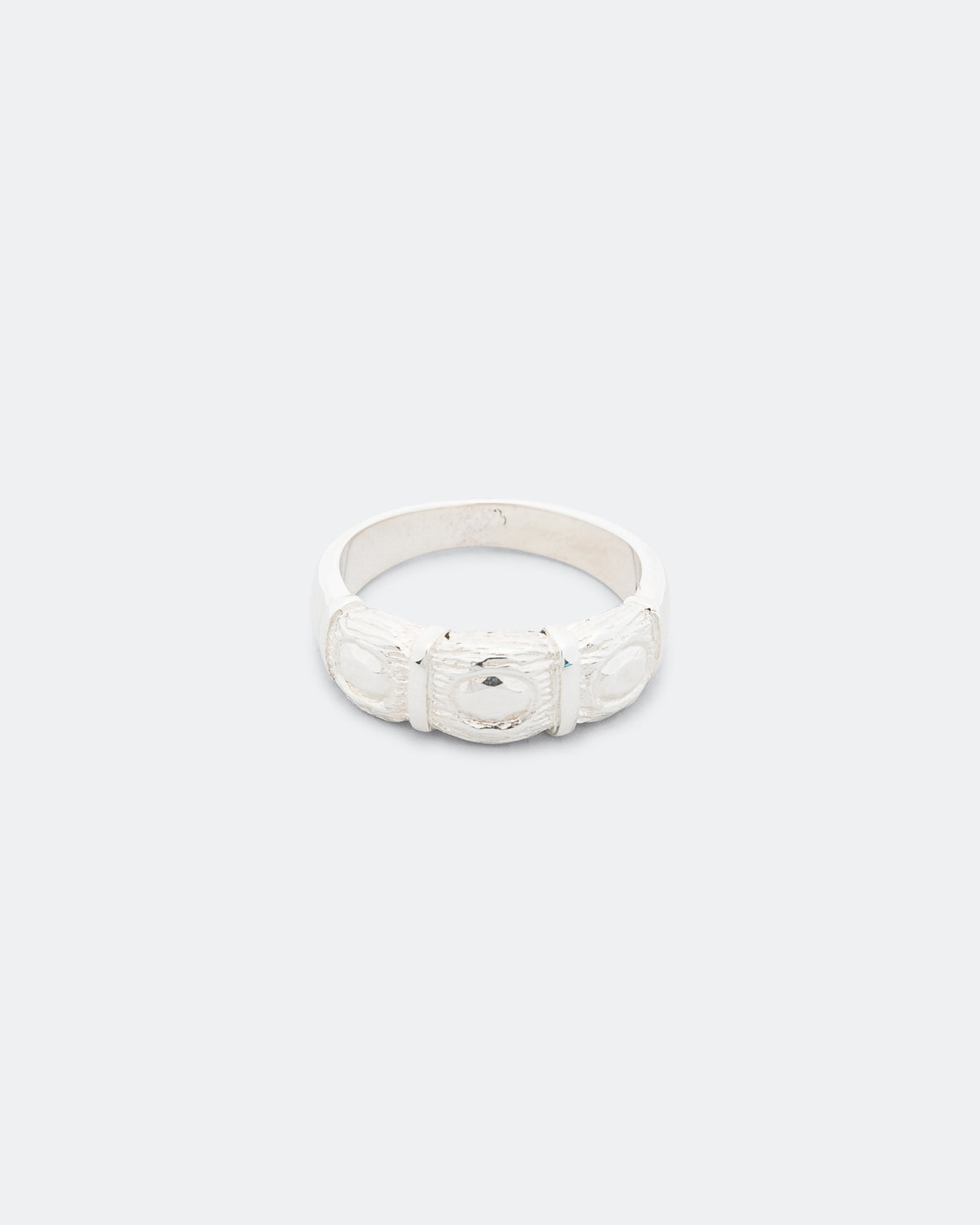 Bleue Burnham - Window Box Ring Impression - 925 Silver - UP THERE
