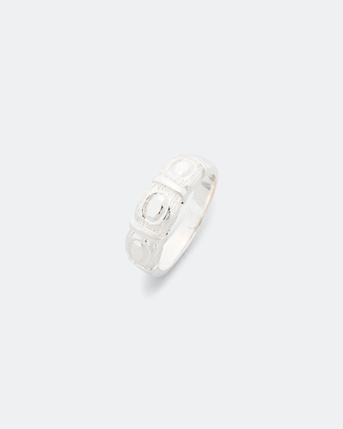 Bleue Burnham - Window Box Ring Impression - 925 Silver - UP THERE