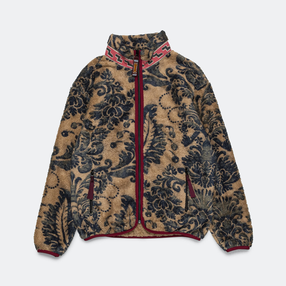 Kapital - DAMASK Fleece ZIP Blouson (VirginMary) - Beige - UP THERE