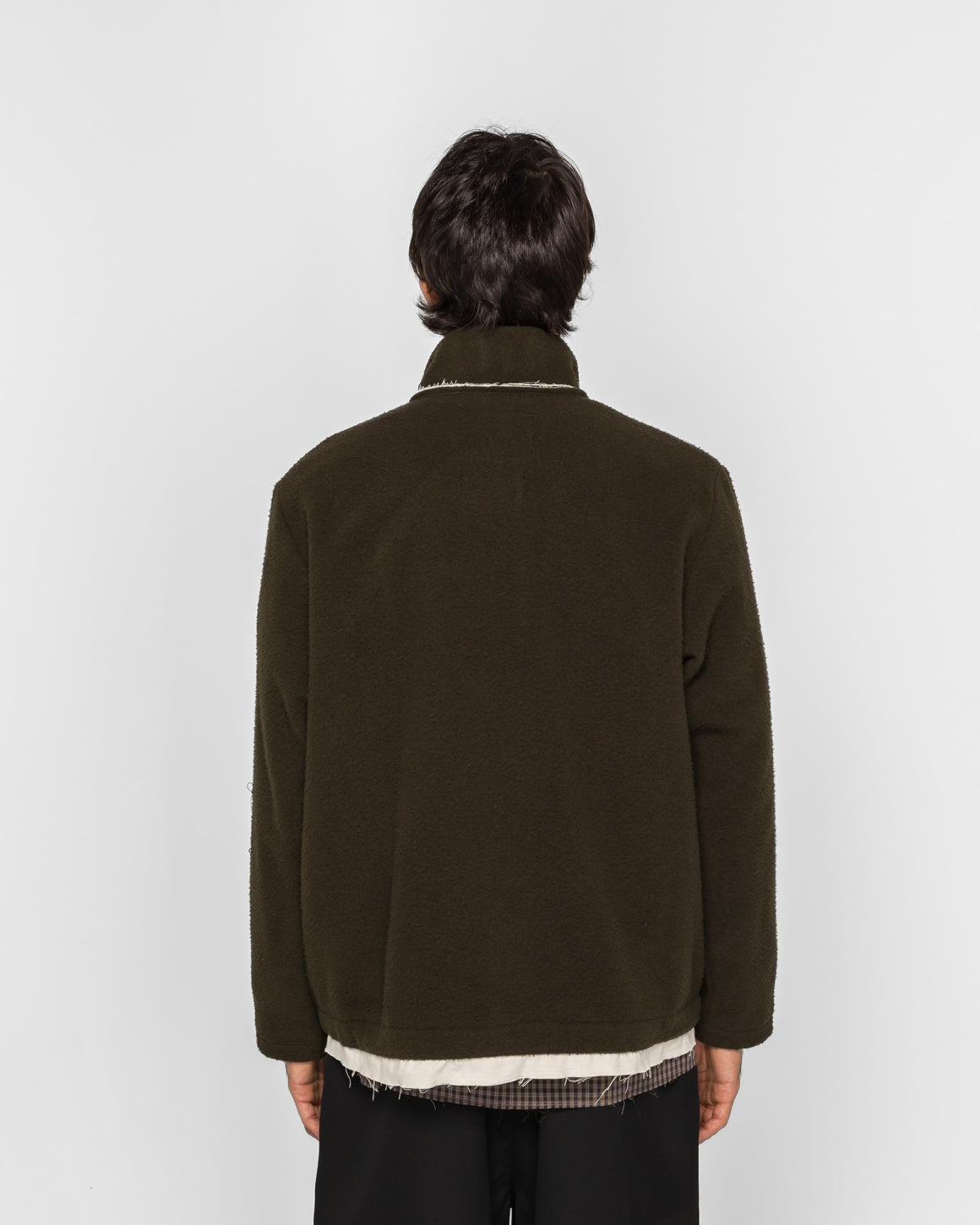 Camiel Fortgens - Fleece Anorak - Green - UP THERE