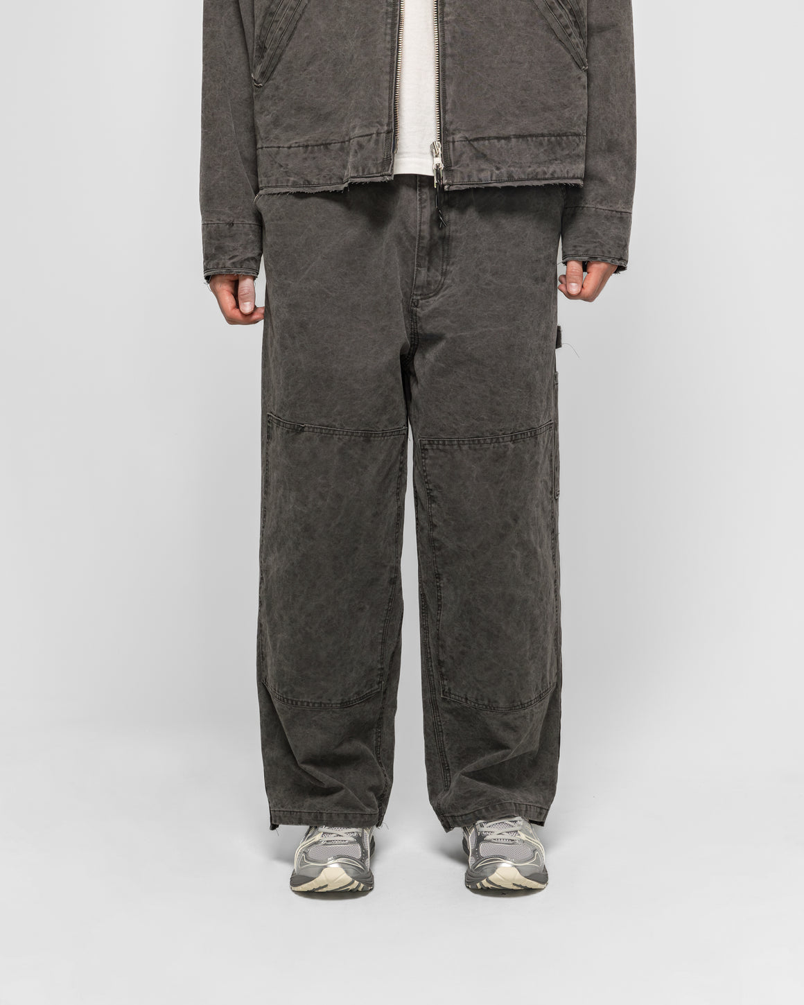 Camiel Fortgens - Topless Overalls - Black Vintage Wash - UP THERE