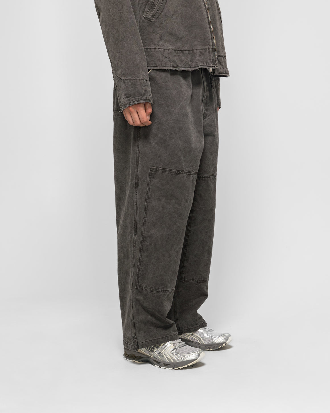 Camiel Fortgens - Topless Overalls - Black Vintage Wash - UP THERE