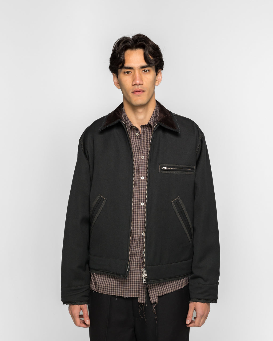 Camiel Fortgens - Worker Jacket - Grey - UP THERE
