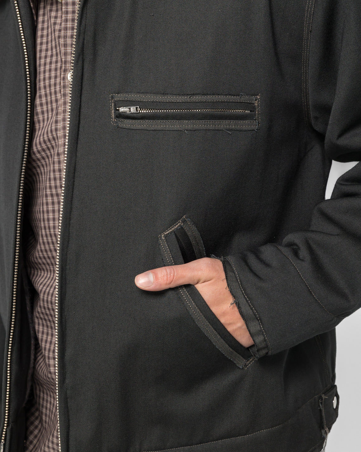 Camiel Fortgens - Worker Jacket - Grey - UP THERE