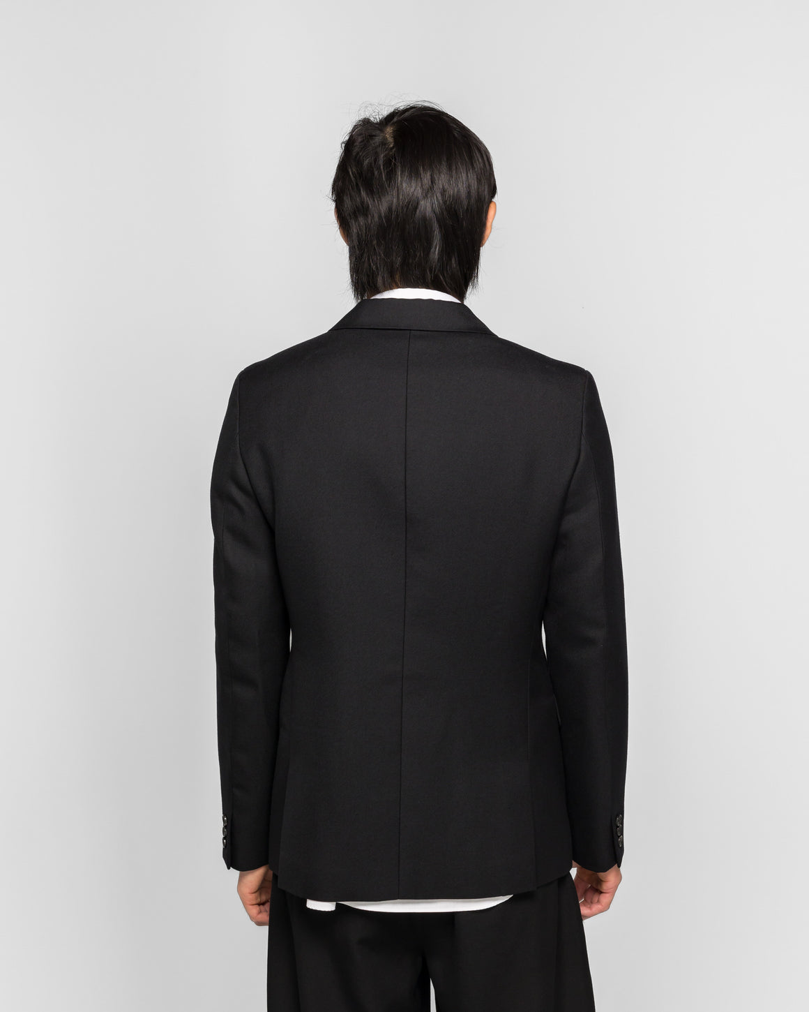 Comme des Garcons Homme Plus - Double-Breasted Tailored Blazer - Black - UP THERE