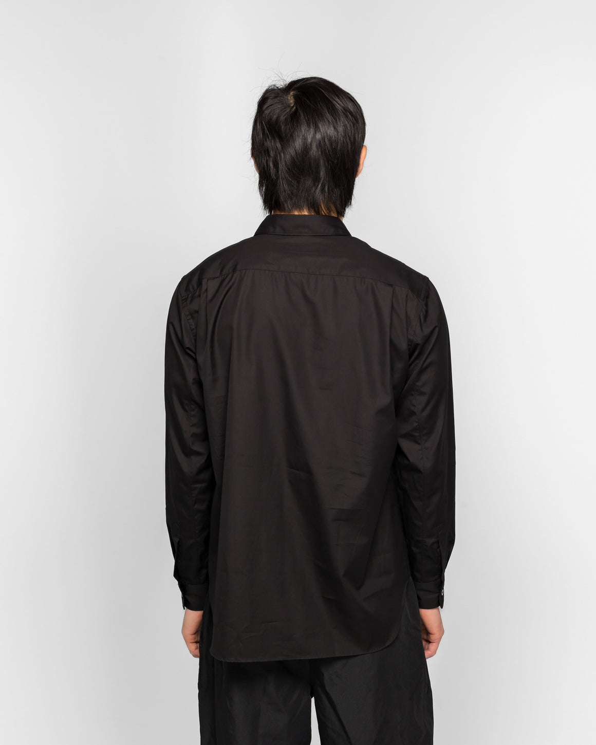 Comme des Garcons Homme Plus - Long-Sleeve Button-Down Shirt - Black - UP THERE