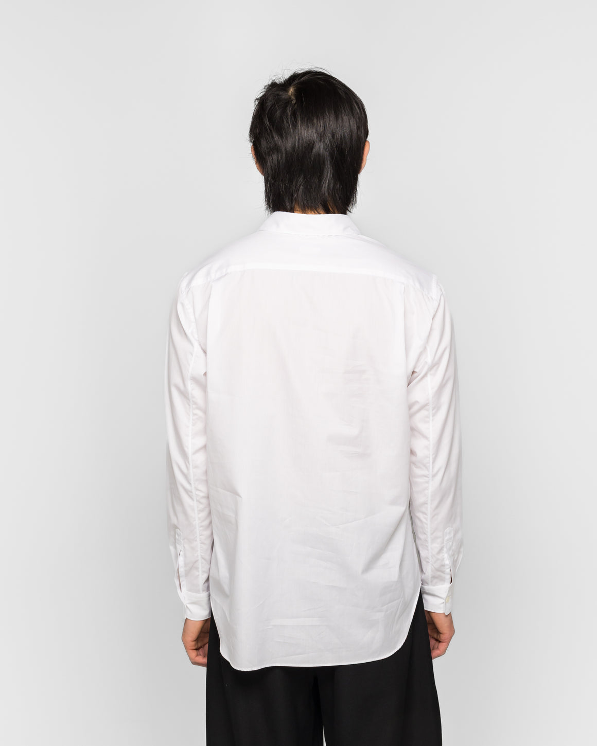 Comme des Garcons Homme Plus - Long-Sleeve Button-Down Shirt - White - UP THERE