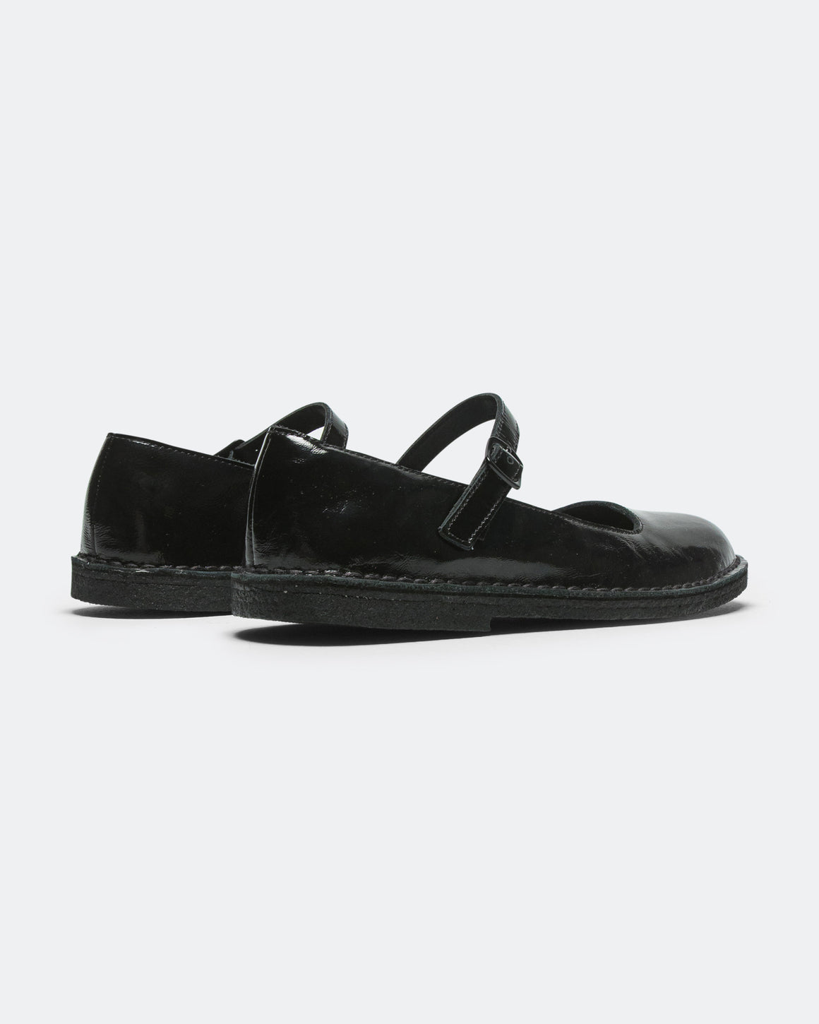 Clarks - Desert Jane - Black Patent - UP THERE