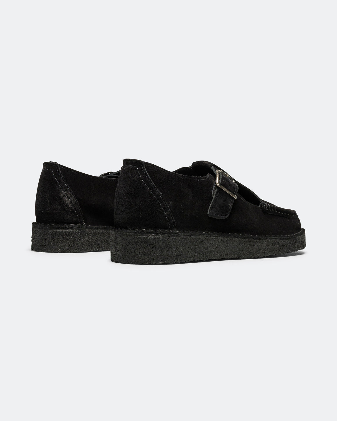 Clarks - Nomad T-Bar - Black Suede - UP THERE