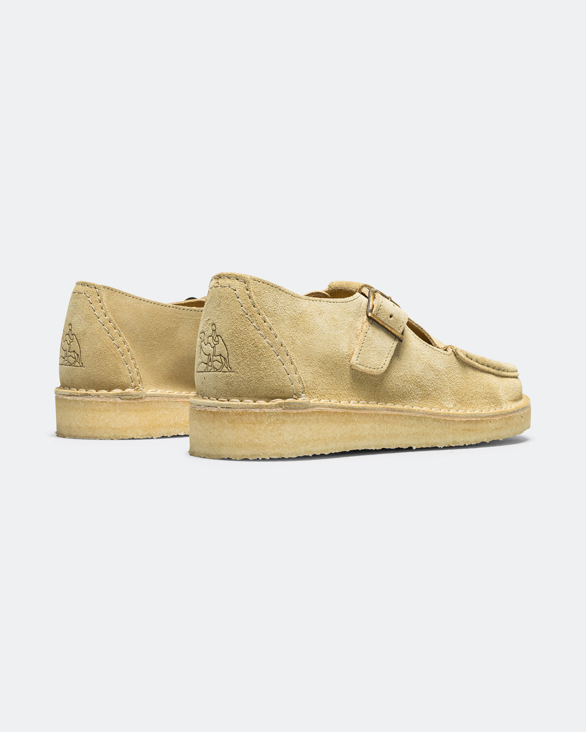 Clarks - Nomad T-Bar - Maple Suede - UP THERE