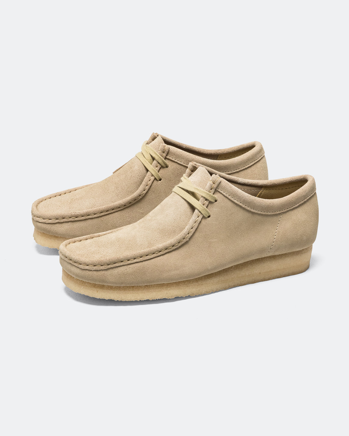 Clarks - Wallabee - Maple Suede - UP THERE