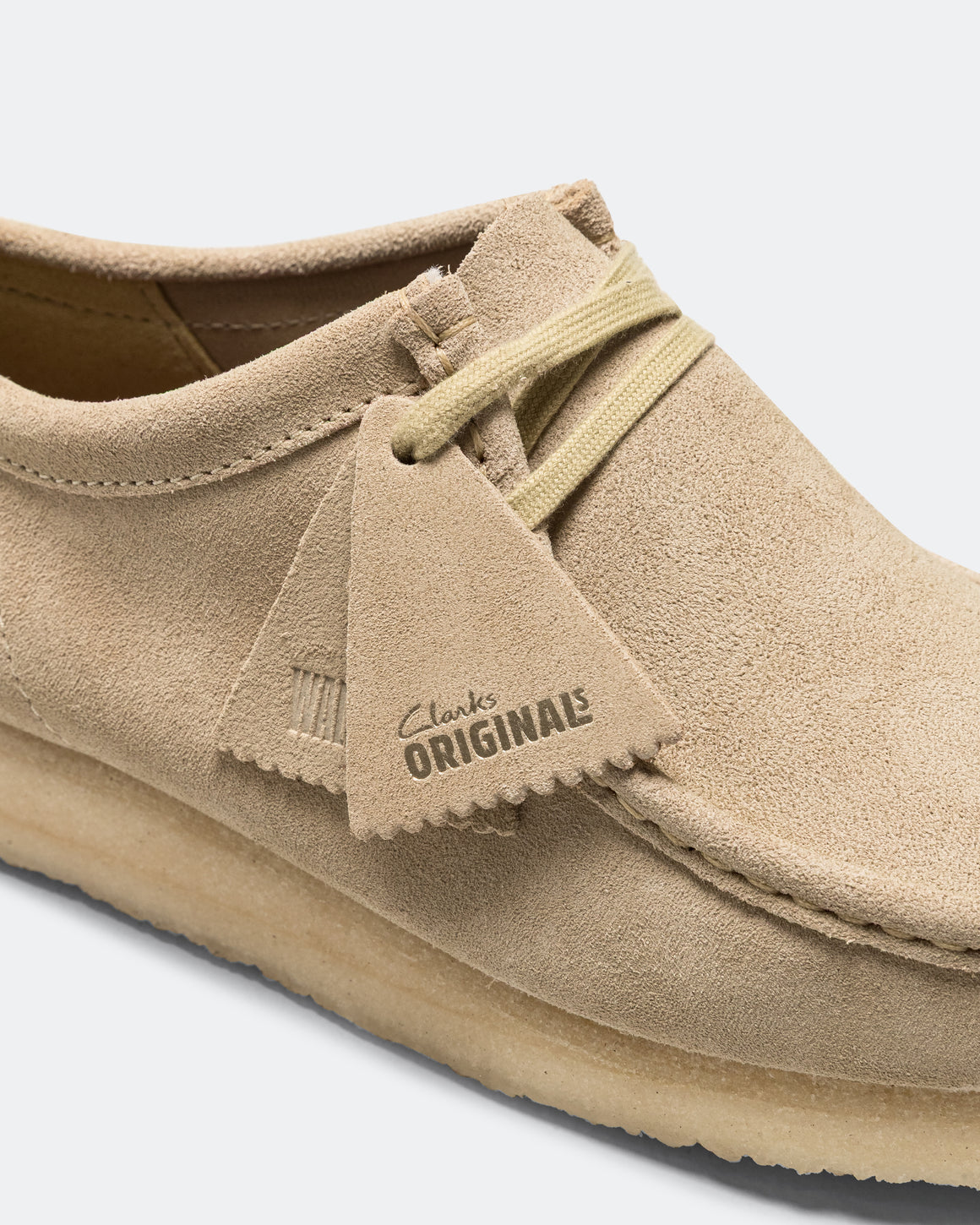 Clarks - Womens Wallabee - Maple Suede - UP THERE